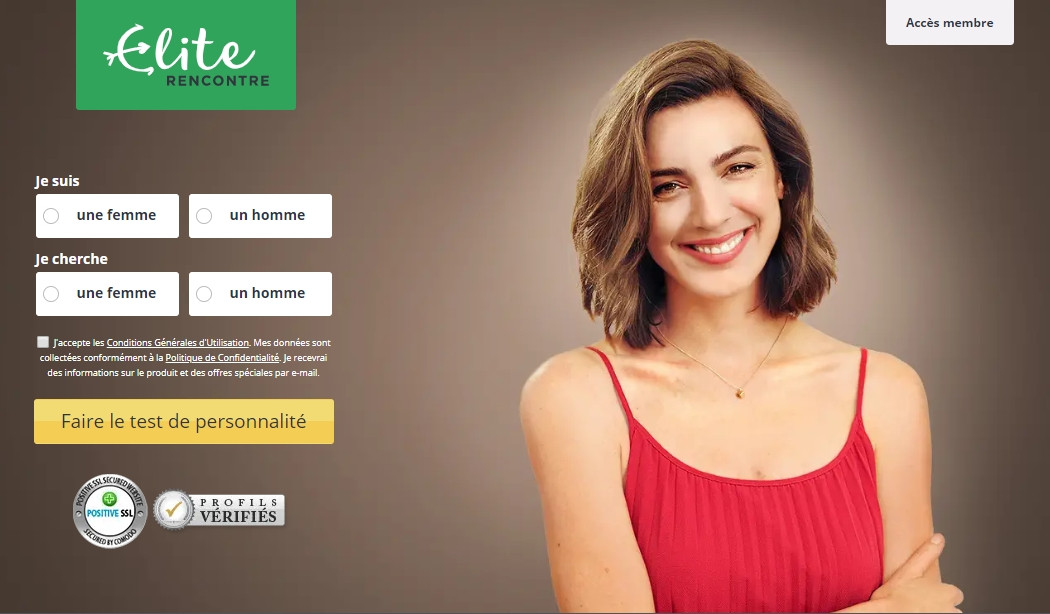 Elite rencontre - Accueil